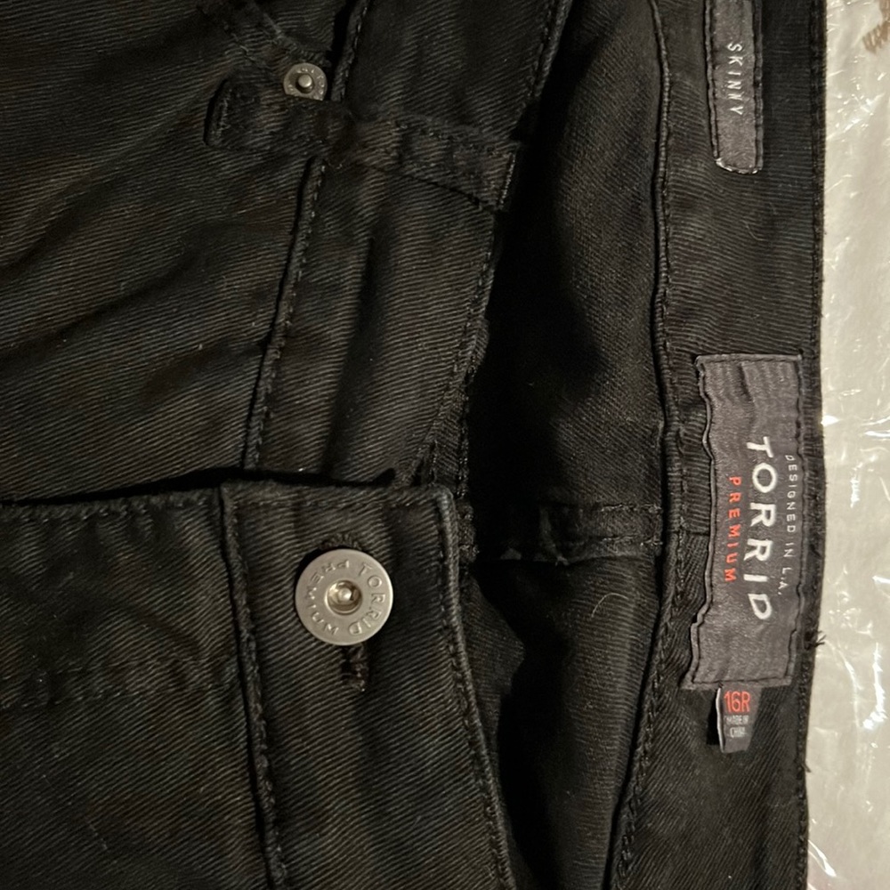 Skinny torrid, premium 16 regular jeans Never been worn